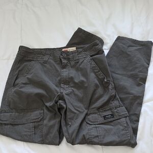 Wrangler Men's Cargo Pants in Dark Gray